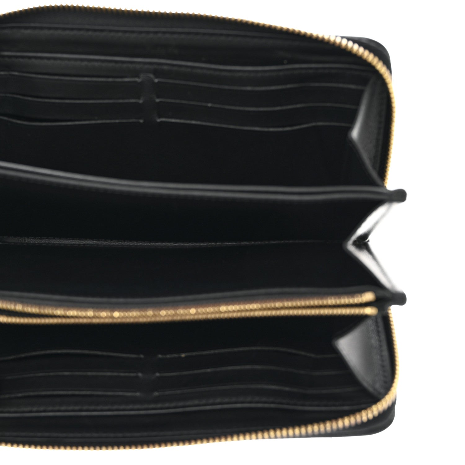 Louis Vuitton Mahina Flight Mode Zippy NM Wallet Black Gold 5 of 6