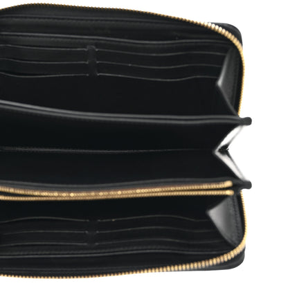 Louis Vuitton Mahina Flight Mode Zippy NM Wallet Black Gold 5 of 6