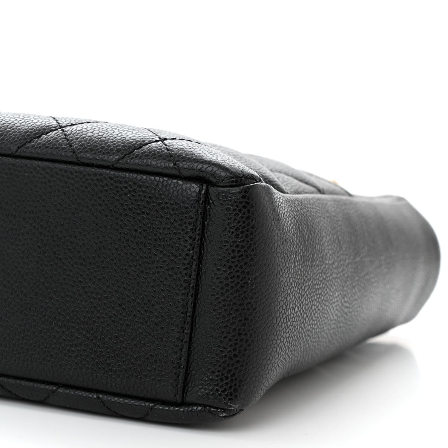 Chanel Caviar Quilted Petit Shopping Tote PST Black 10 of 10