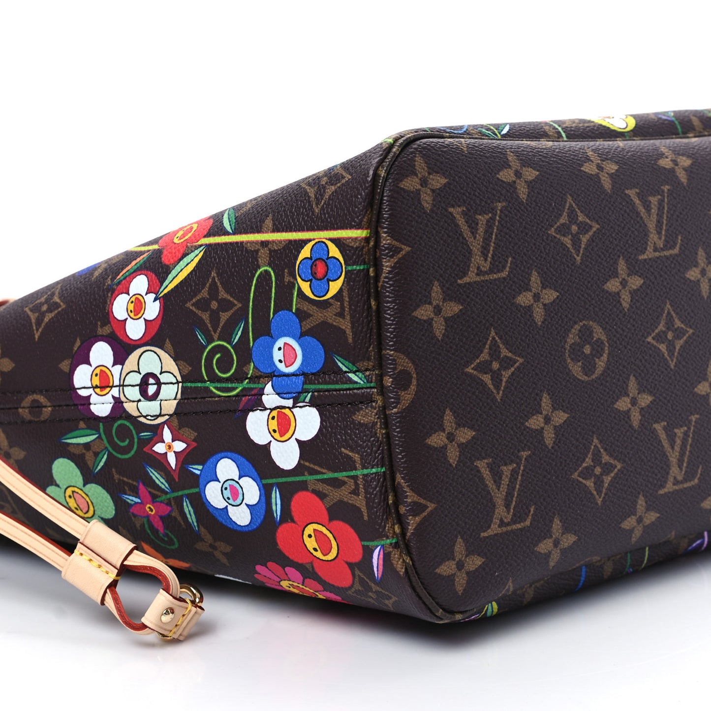 LV X TM Monogram Flowers Neverfull MM