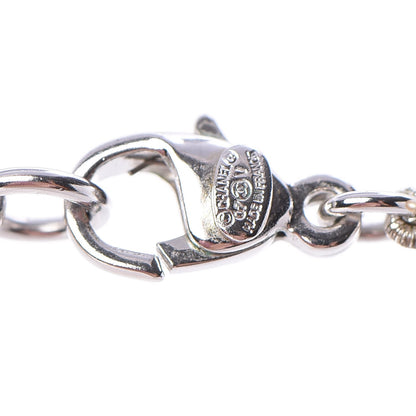 Chanel Pearl CC Long Necklace Silver 4 of 5