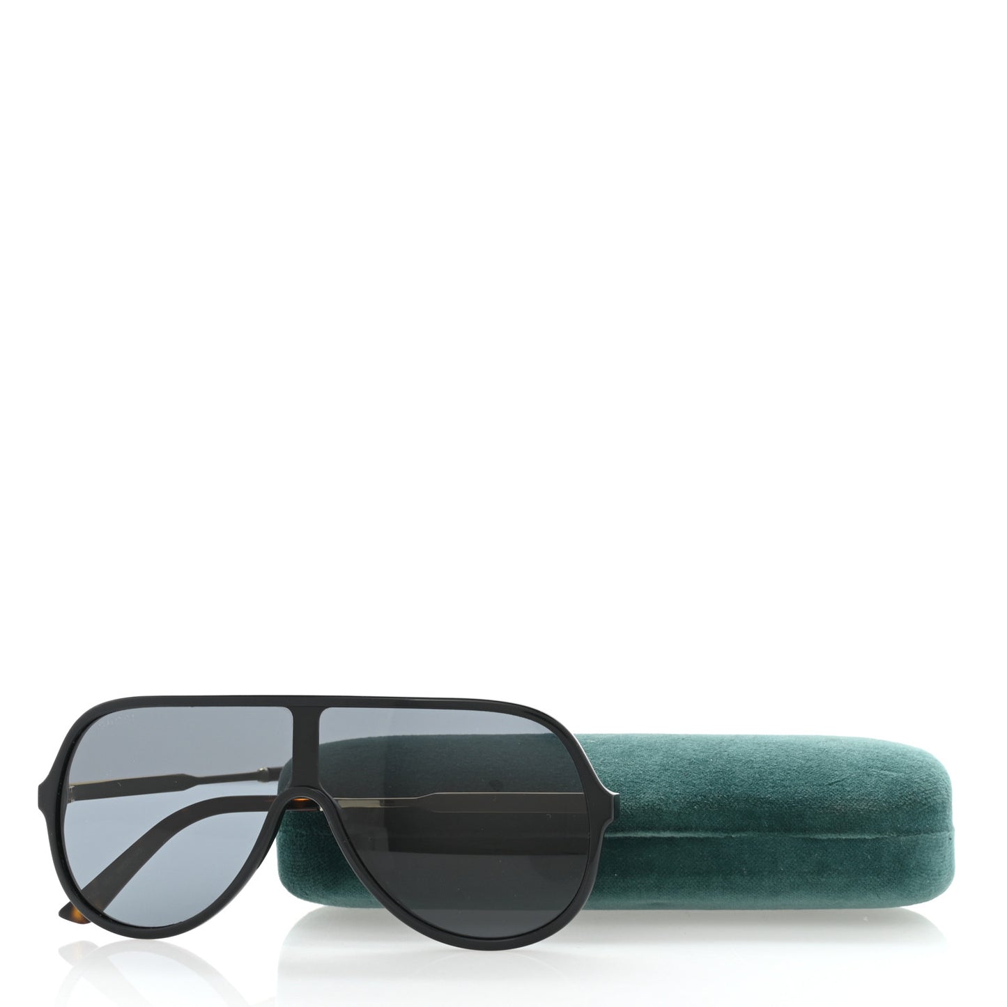 Acetate Aviator Sunglasses GG0199S Black