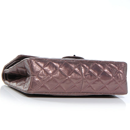 Chanel Calfskin 2.55 Reissue 227 Flap Rose Fonce 4 of 8