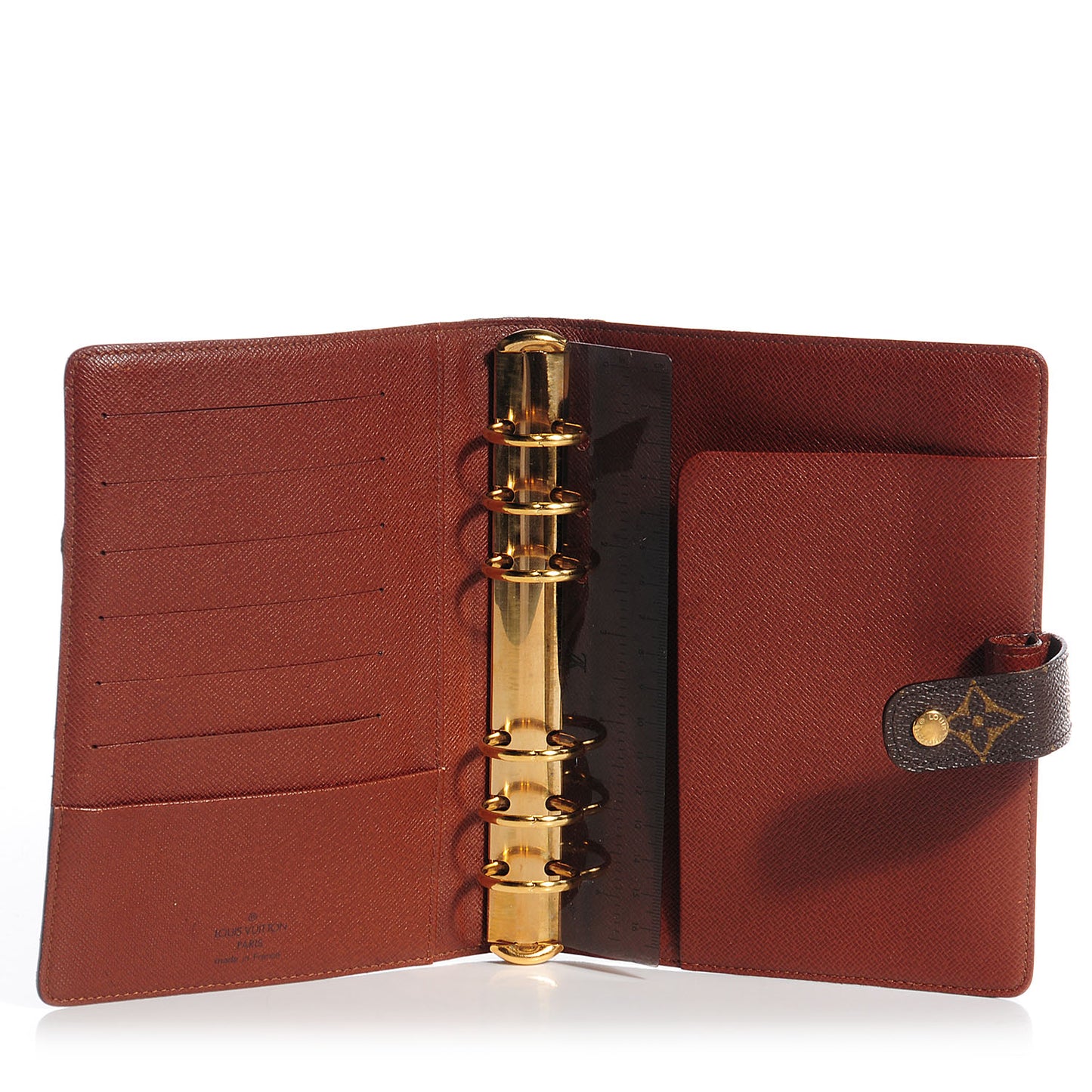 Monogram Medium Ring Agenda Cover