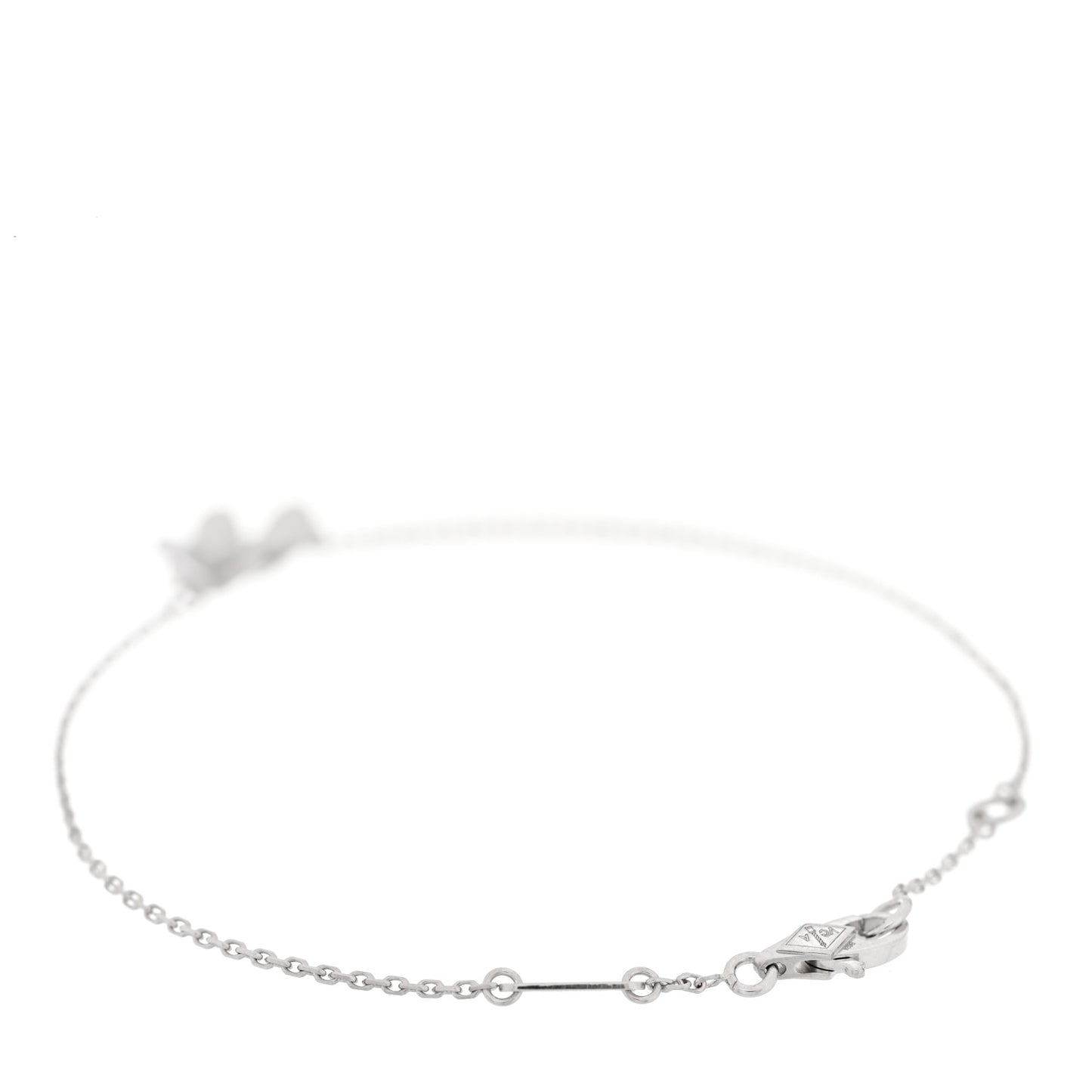 18K White Gold Diamond Mini Frivole Bracelet