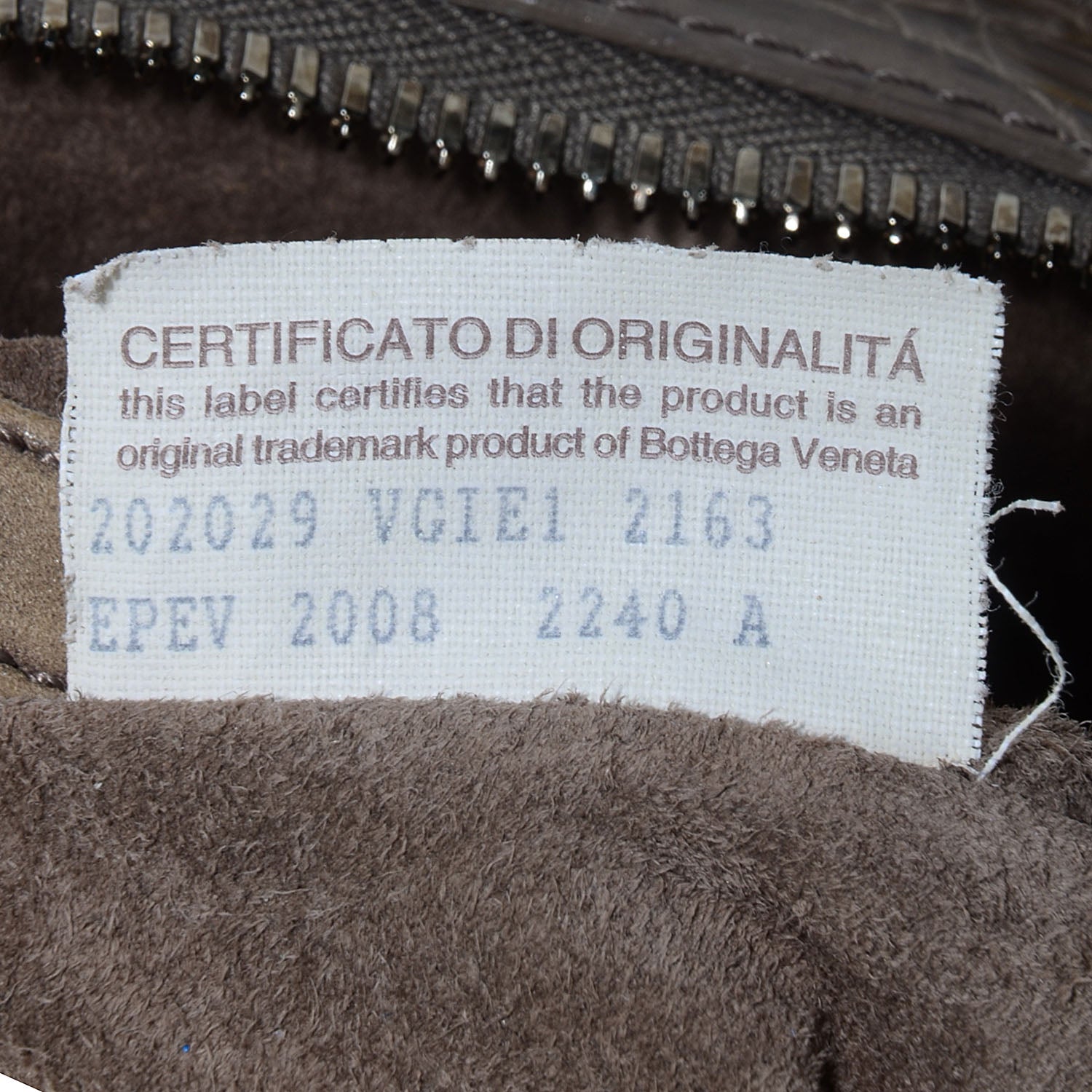Bottega Veneta Nappa Soft Caiman Large San Marco Hobo Ash 8 of 8