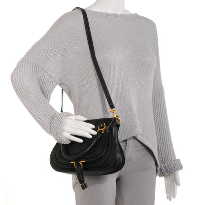Chloe Calfskin Mini Marcie Satchel Black 2 of 9