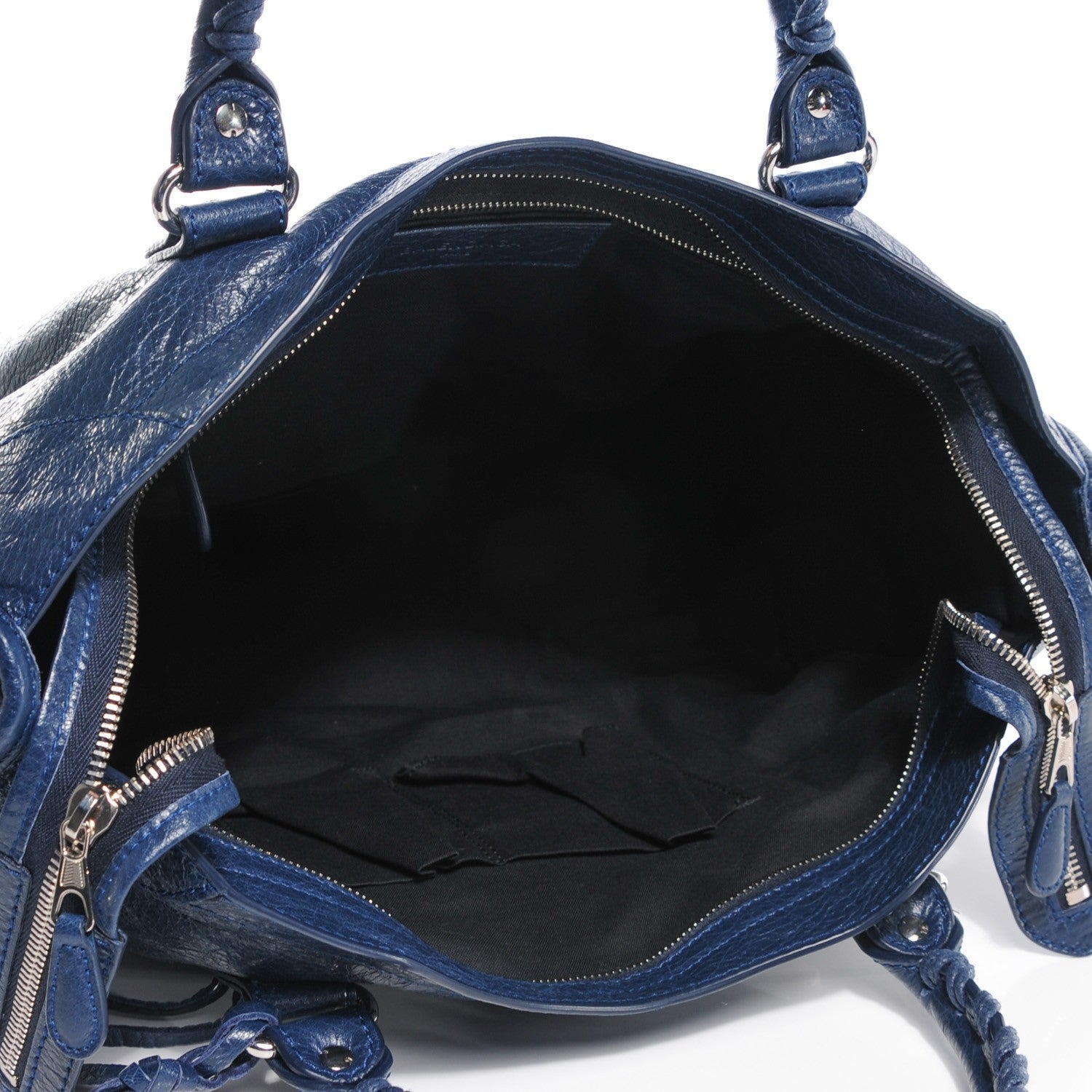 Balenciaga Agneau Giant 12 Silver Hardware City Bleu Obscur 9 of 13
