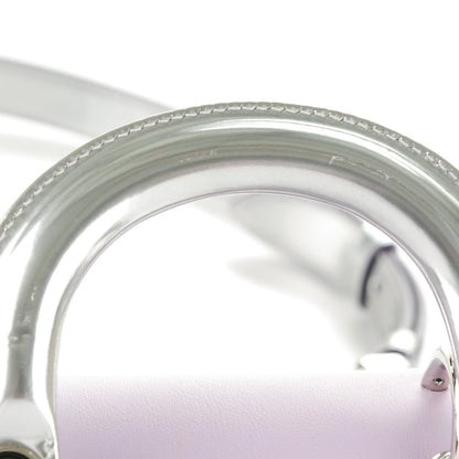 Christian Dior Smooth Calfskin Tri-Color Mini Be Dior Flap Lilac Silver Pale Pink 8 of 9
