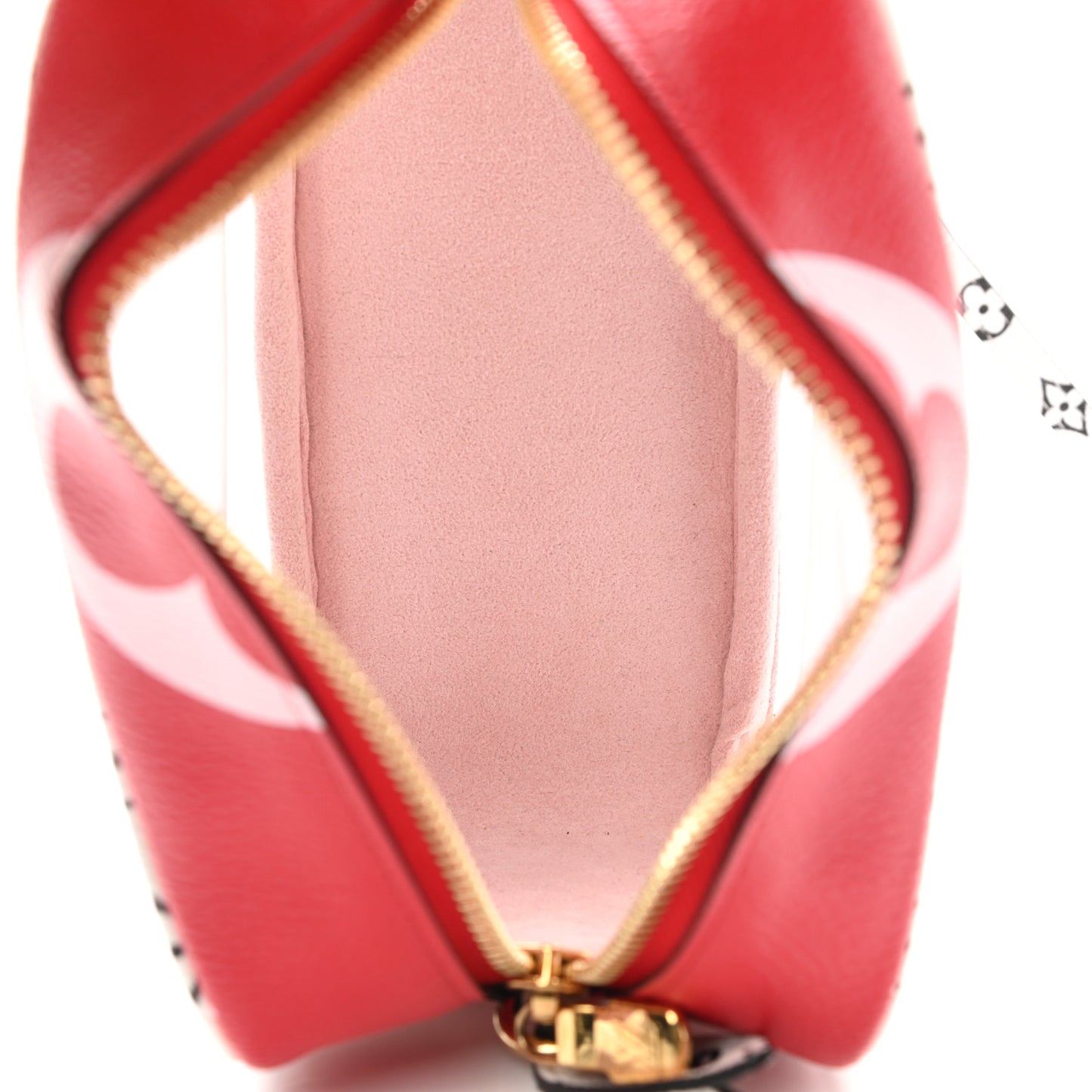 Monogram Giant Beach Pouch Rouge
