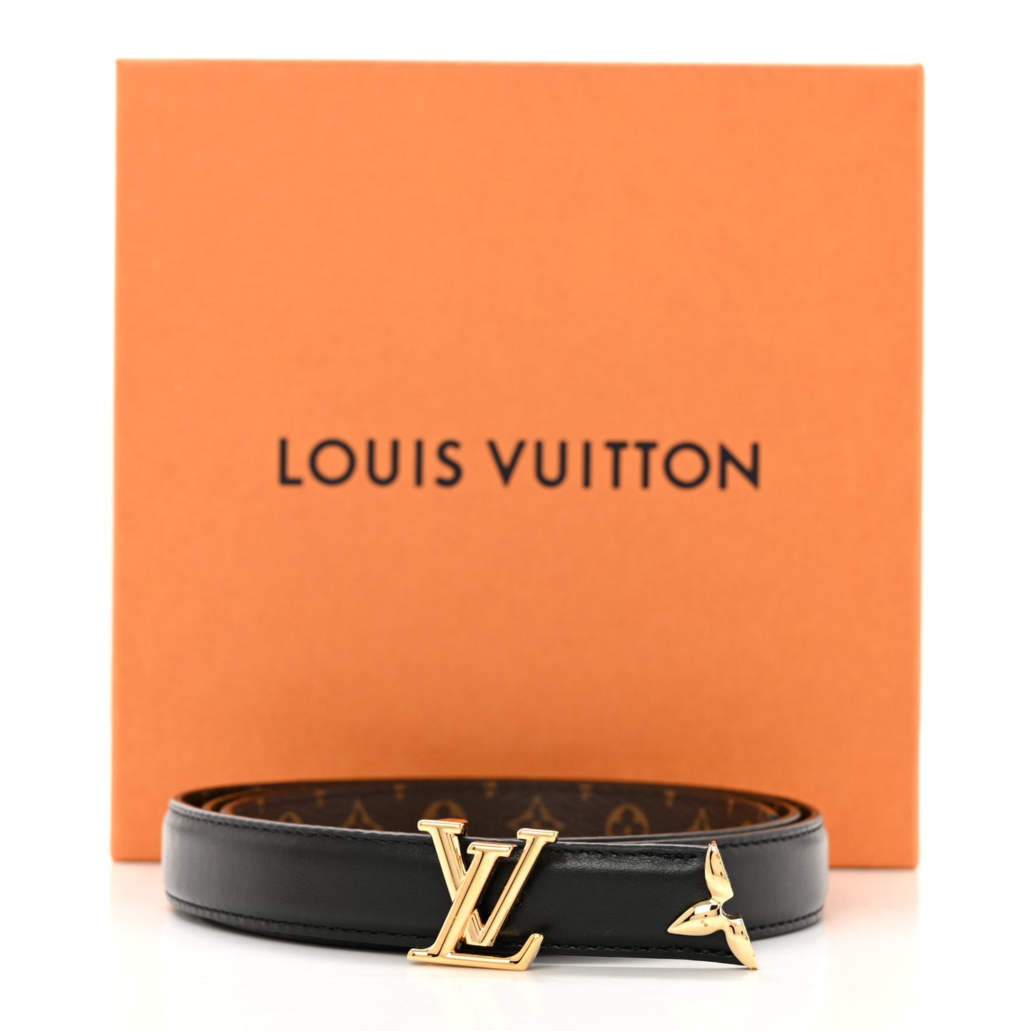 Monogram 20mm Pretty Reversible Belt 80/32 Black