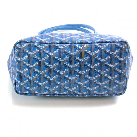 Goyard Saint St. Louis Jounior PM Jr Tote Light Blue 5 of 11