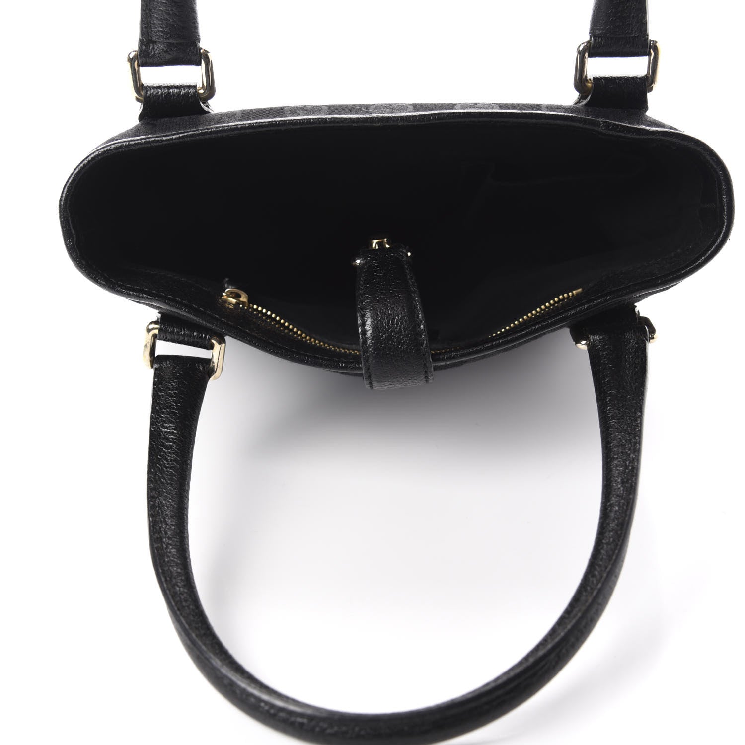 Gucci Monogram Small Jackie O Shoulder Bag Black 5 of 11