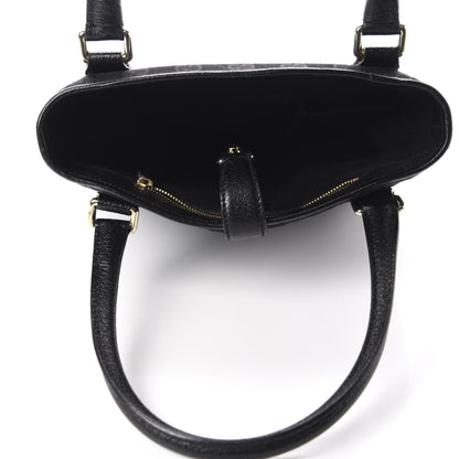 Gucci Monogram Small Jackie O Shoulder Bag Black 5 of 11