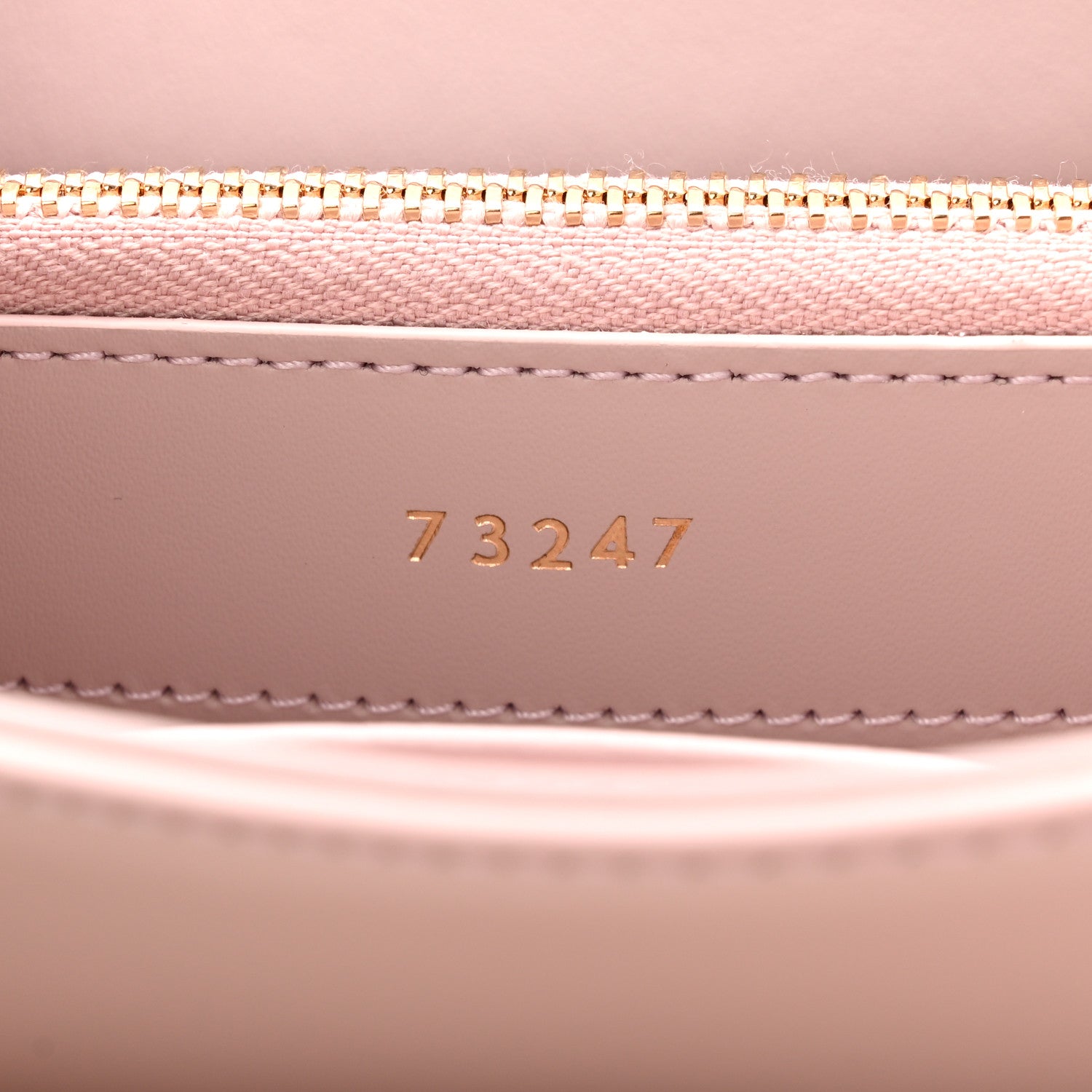 Celine Satinated Calfskin Mini 16 Top Handle Bag Bleached Pink 8 of 12