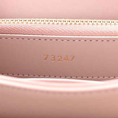 Celine Satinated Calfskin Mini 16 Top Handle Bag Bleached Pink 8 of 12
