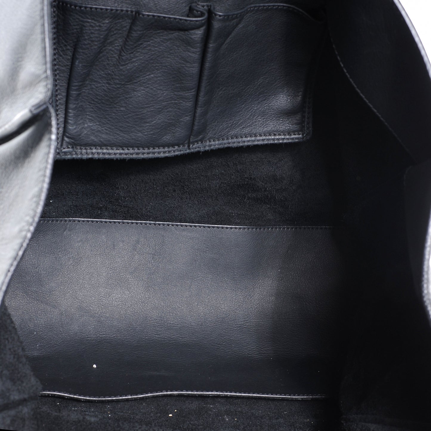 Supple Calfskin Papier A4 Tote Black