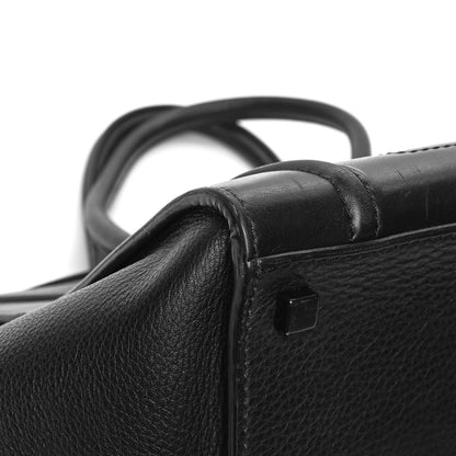 Celine Smooth Calfskin Medium Phantom Luggage Black 8 of 15