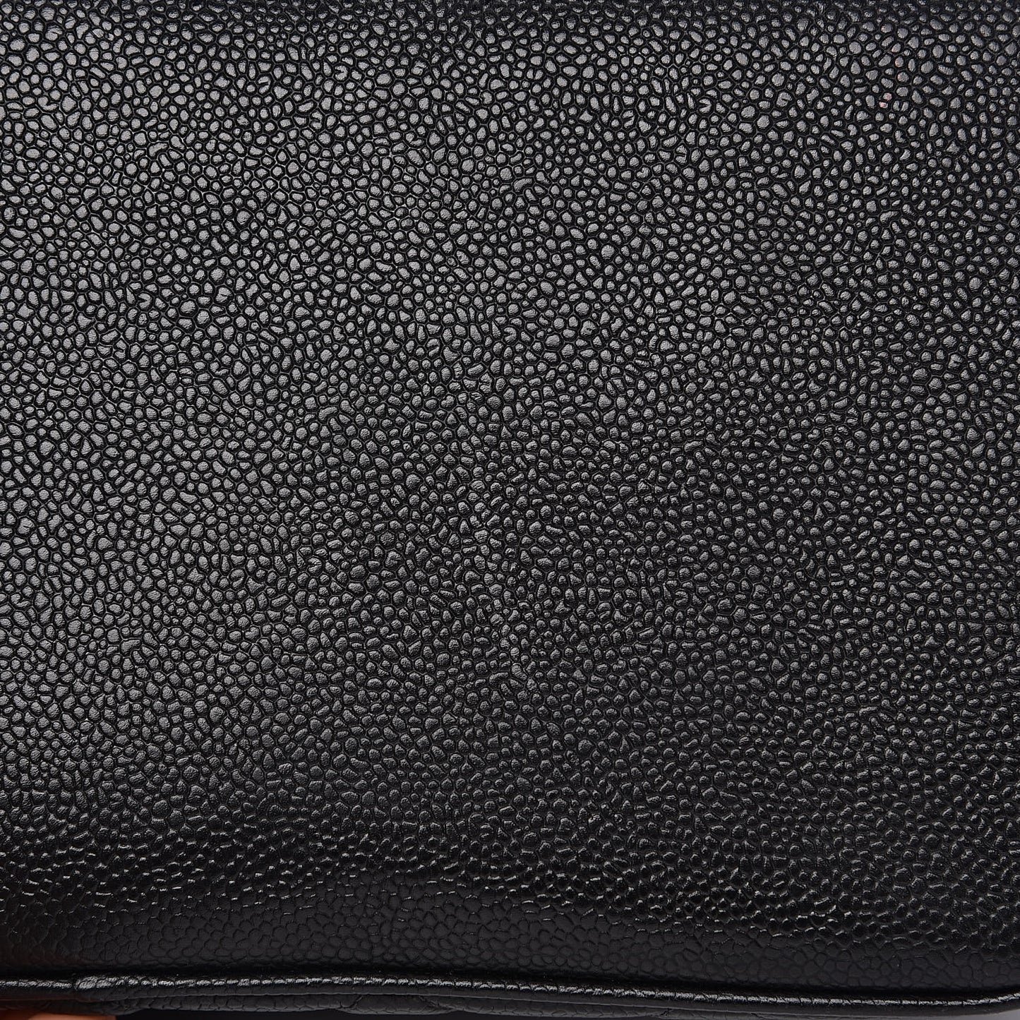 Caviar Quilted Medallion Tote Black