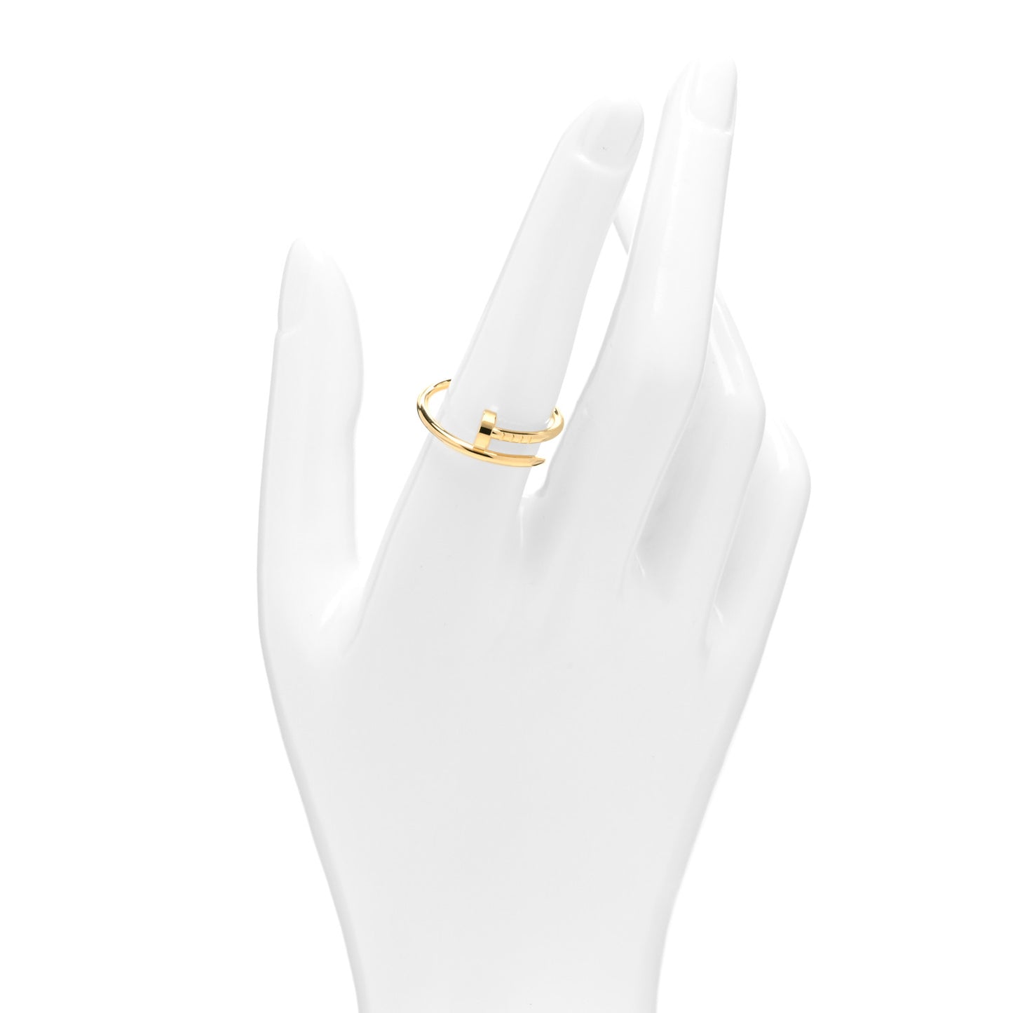 18K Yellow Gold Small Juste Un Clou Ring 57 8