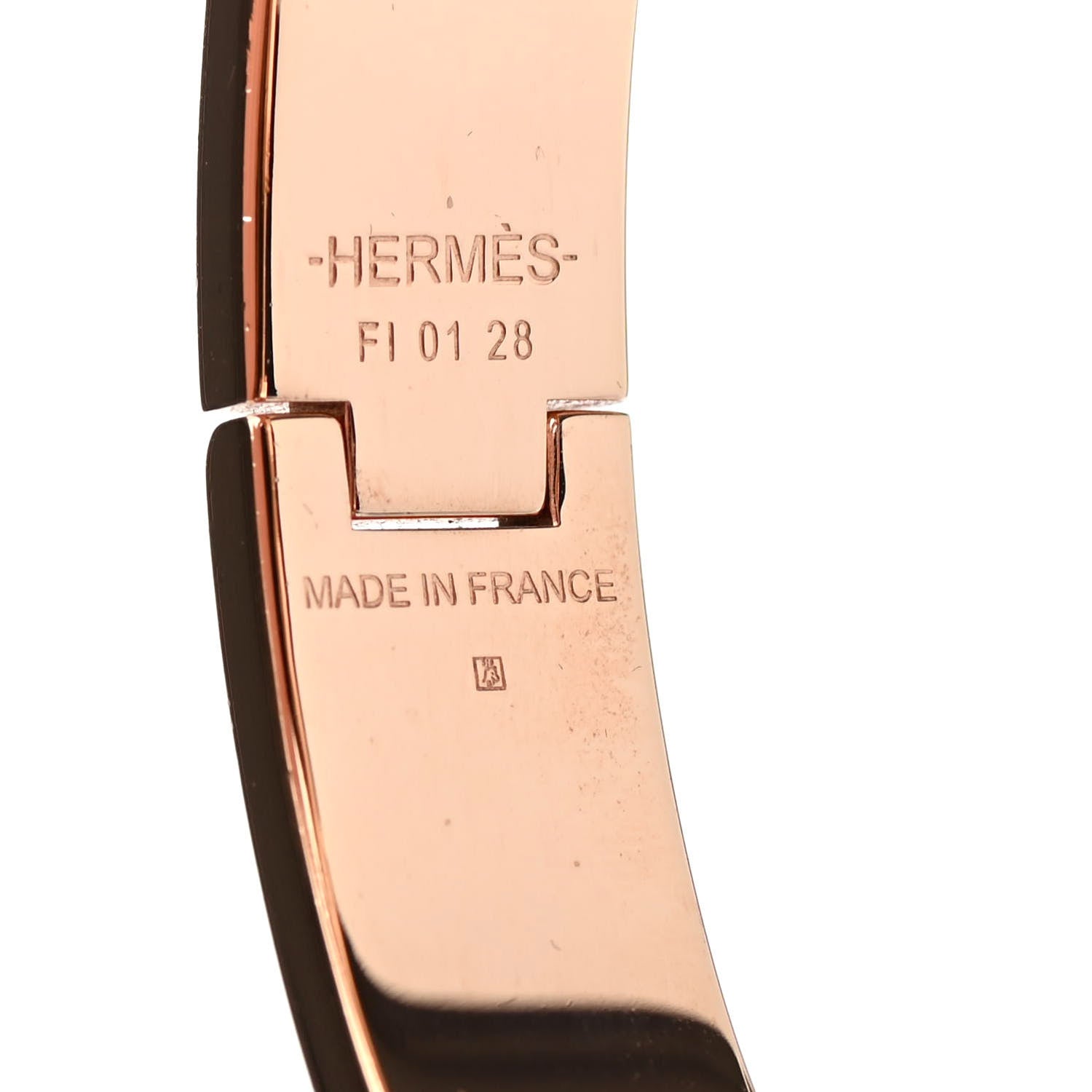 Hermes Enamel Narrow Clic Clac H Bracelet PM Black 3 of 3
