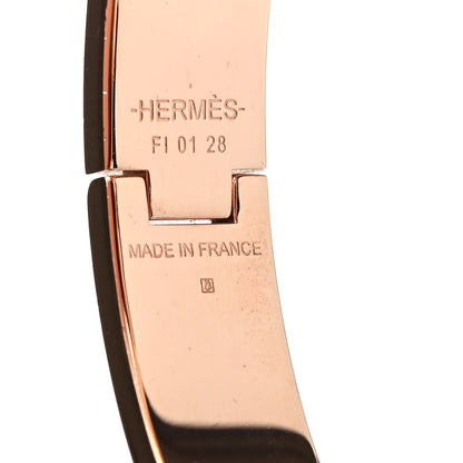 Hermes Enamel Narrow Clic Clac H Bracelet PM Black 3 of 3