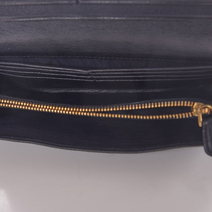 Prada Vitello Phenix Continental Flap Wallet Black 5 of 7