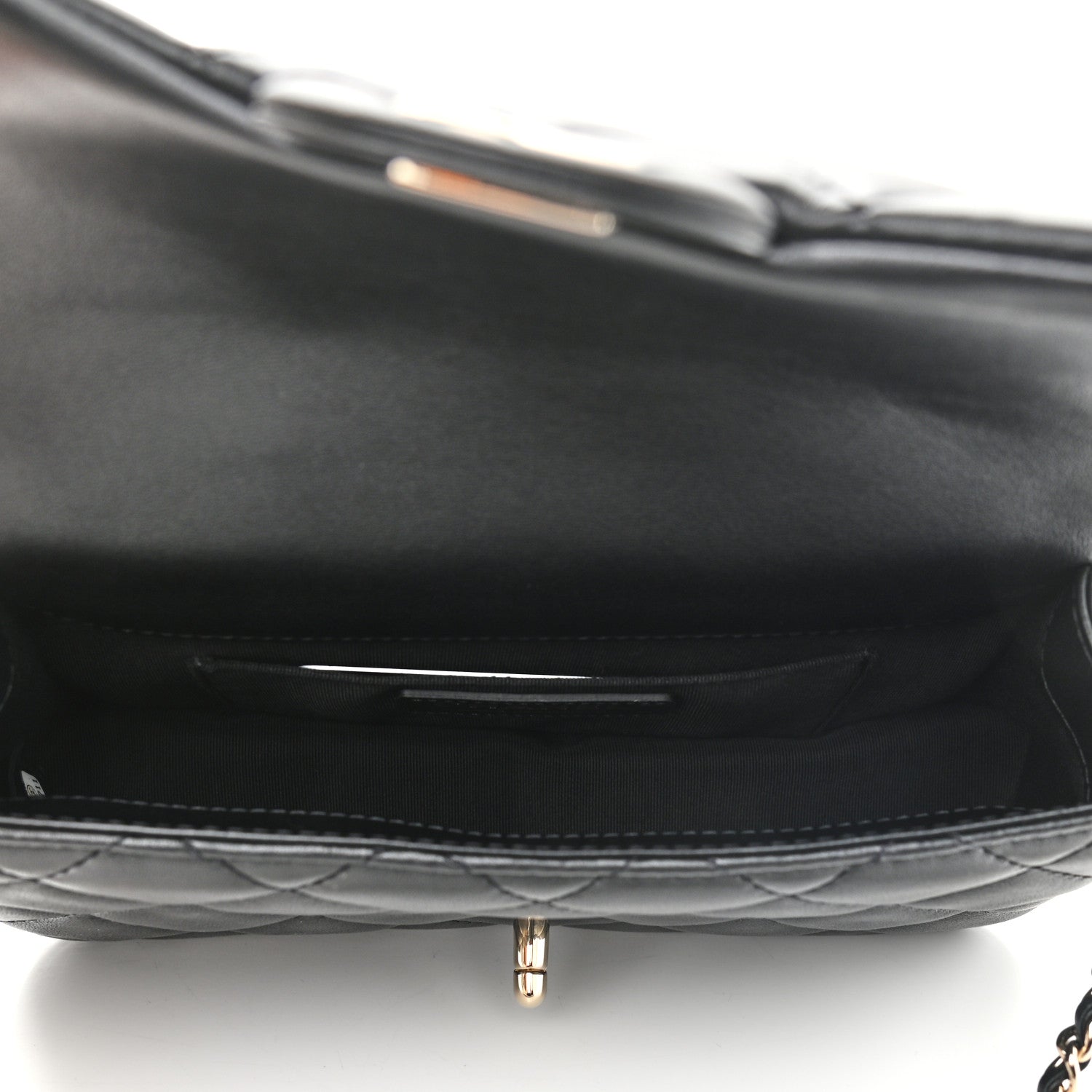 Chanel Lambskin Quilted Small My Precious Flap Black 4 of 8