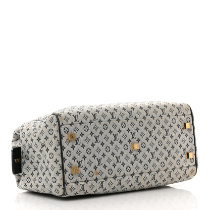 Louis Vuitton Mini Monogram Josephine GM Blue 4 of 15
