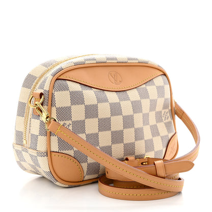 Louis Vuitton Damier Azur Mini Deauville 3 of 11