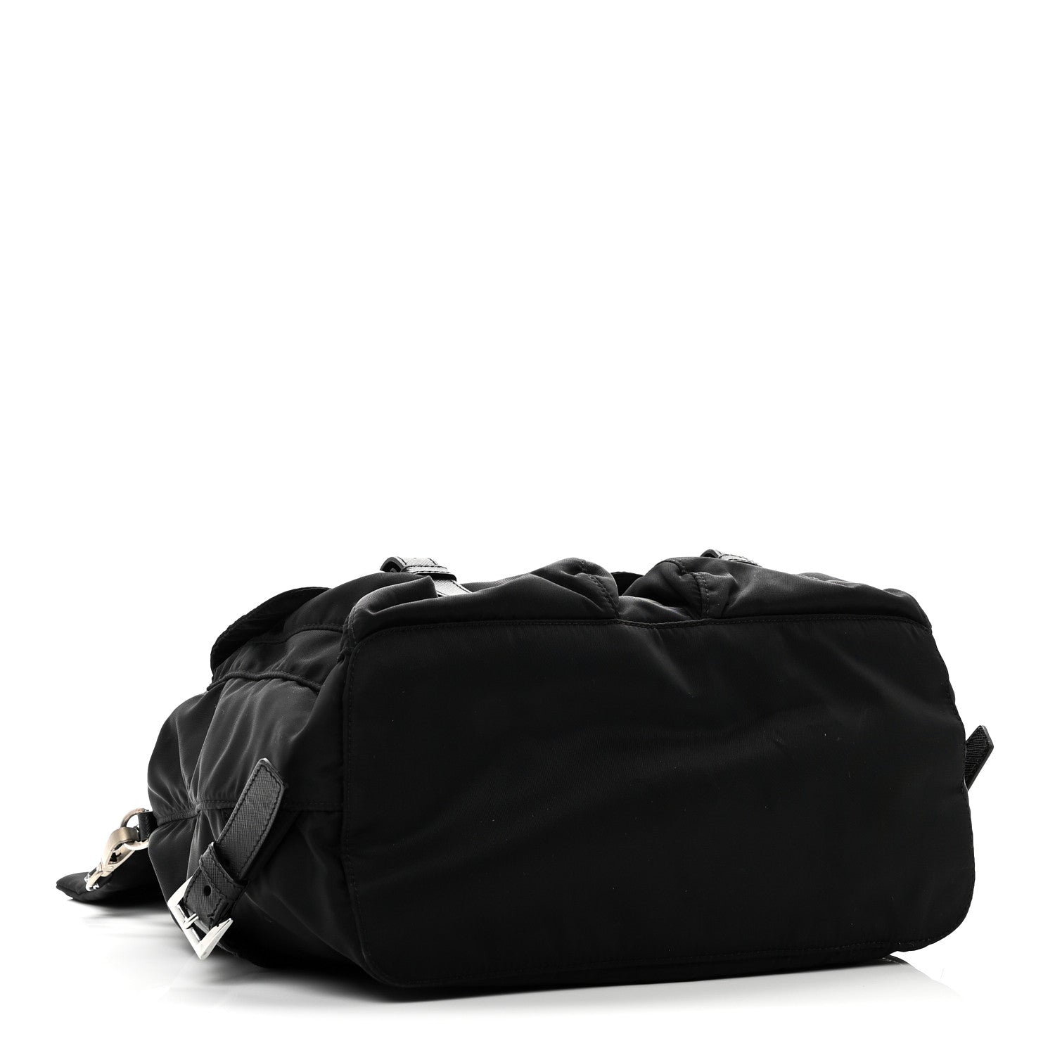 Prada Nylon Vela Medium Backpack Black 4 of 9