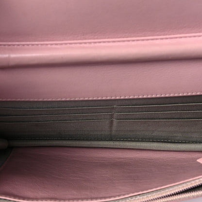 Chanel Caviar Timeless CC Wallet On Chain WOC Pink 5 of 10