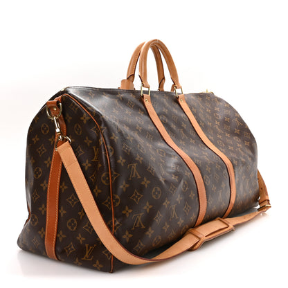 Louis Vuitton Monogram Keepall Bandouliere 55 4 of 18