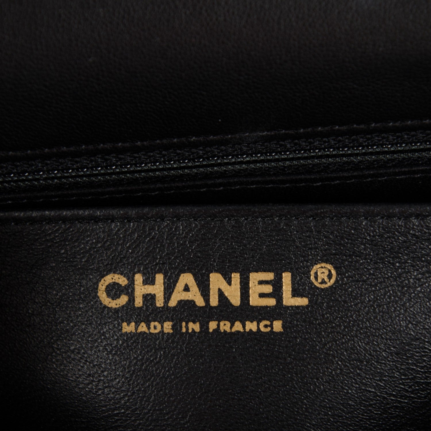 Chanel Lambskin Quilted Mini Rectangular Flap Black 6 of 7