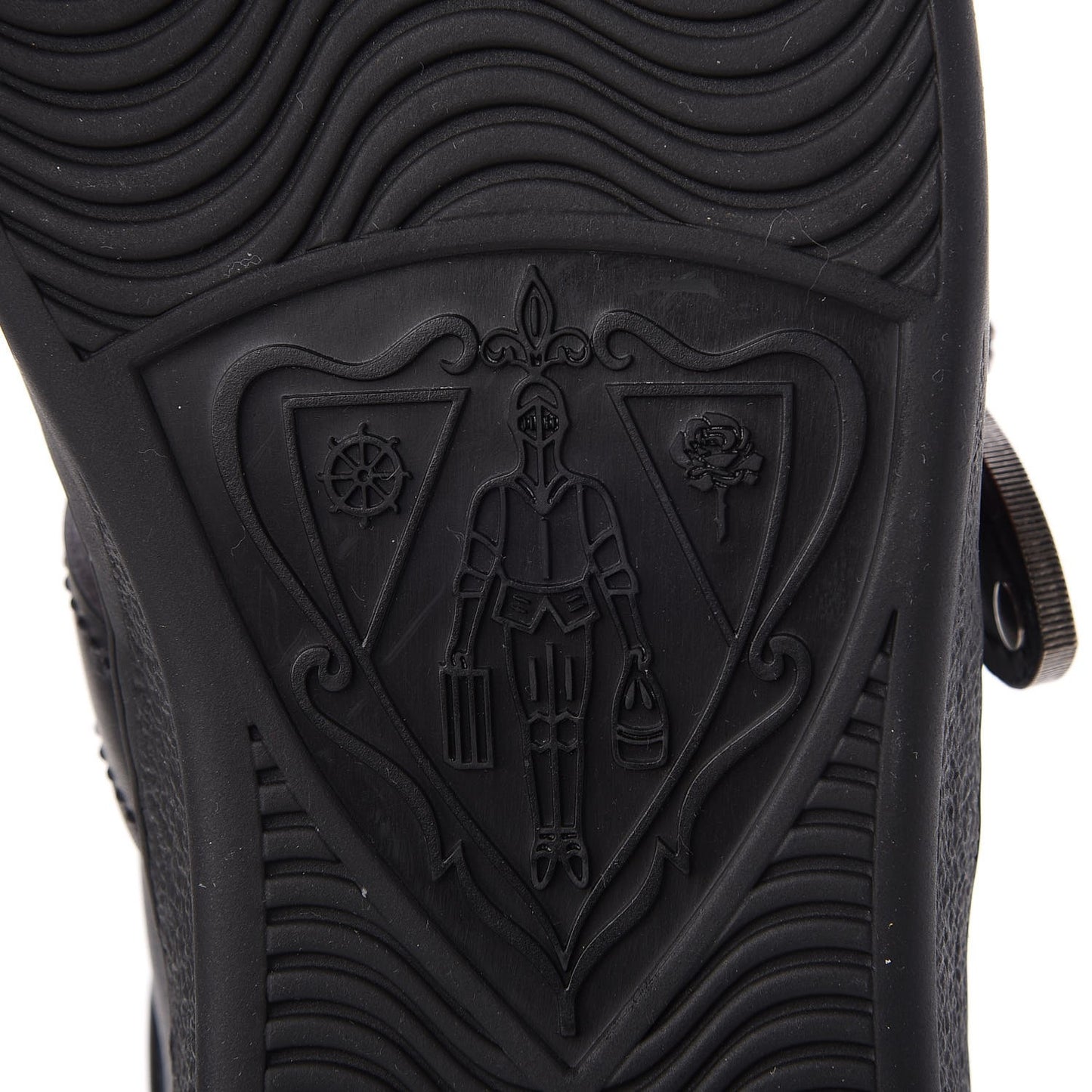 Calfskin Ayers Web Mens Dionysus High Top Sneakers 9 Black