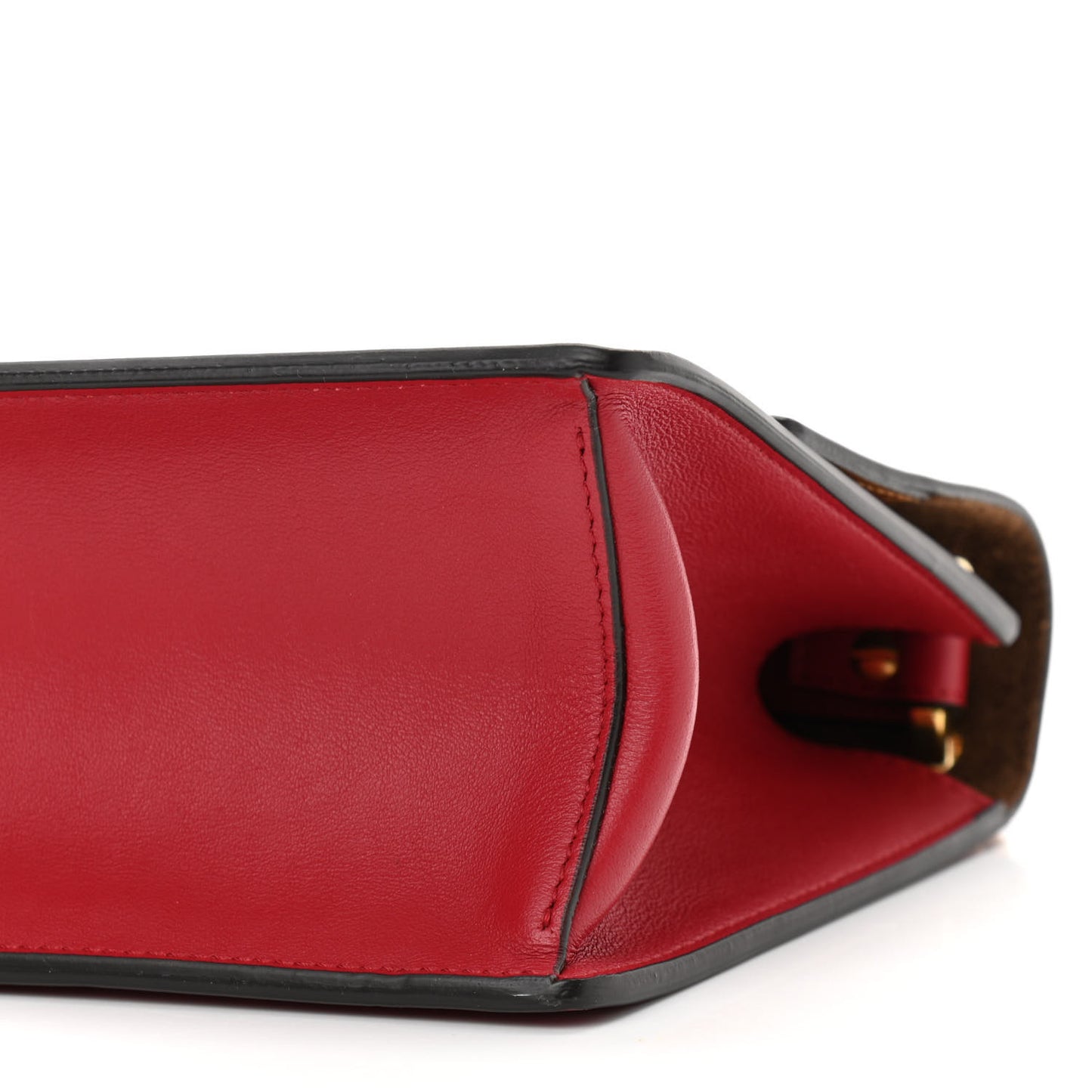 Vitello Grace Matte Small Kan U Shoulder Bag Fragola