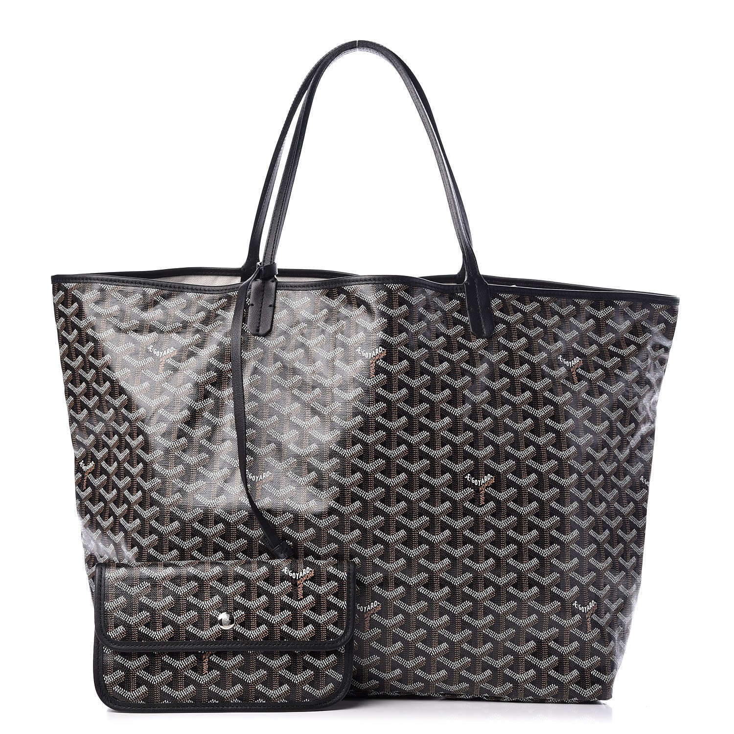 Goyard Goyardine Saint Louis GM Black 1 of 12