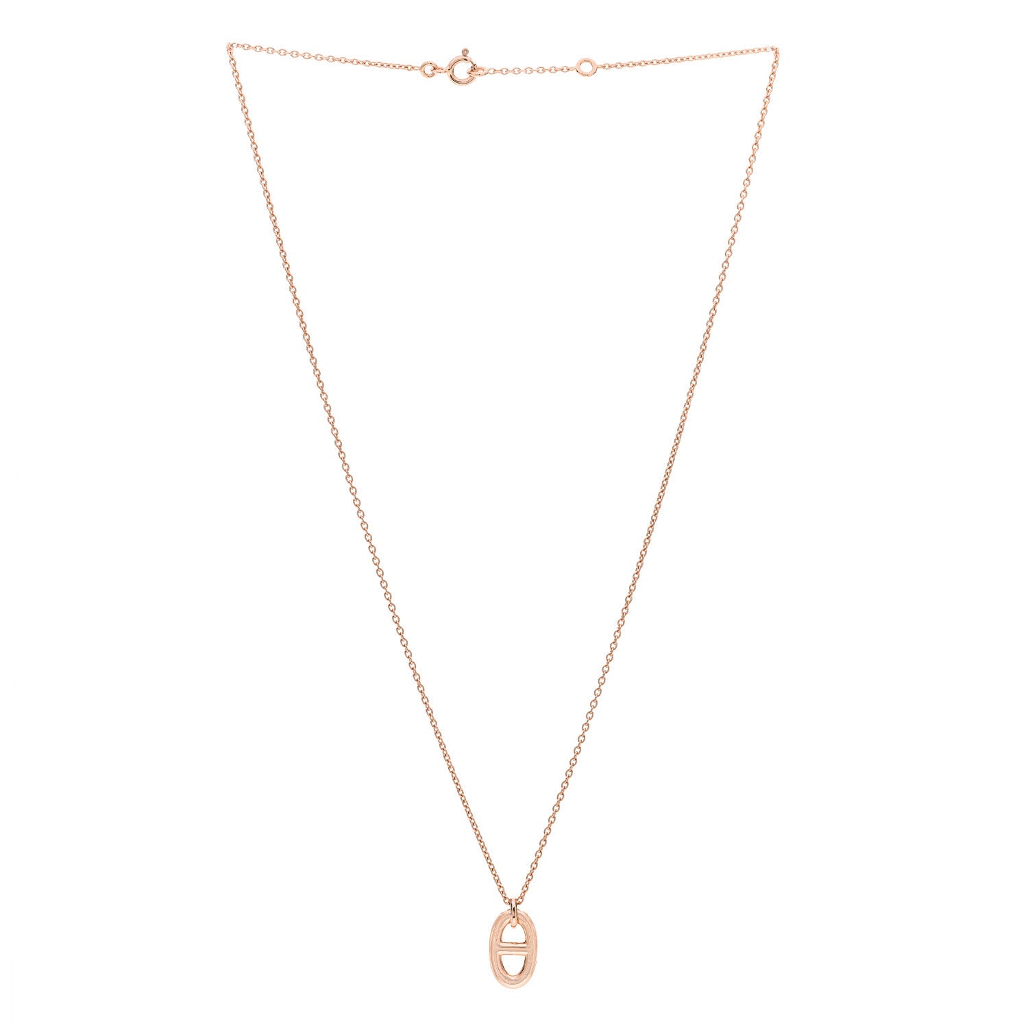 Hermes 18K Rose Gold PM Farandole Pendant Necklace 3 of 6