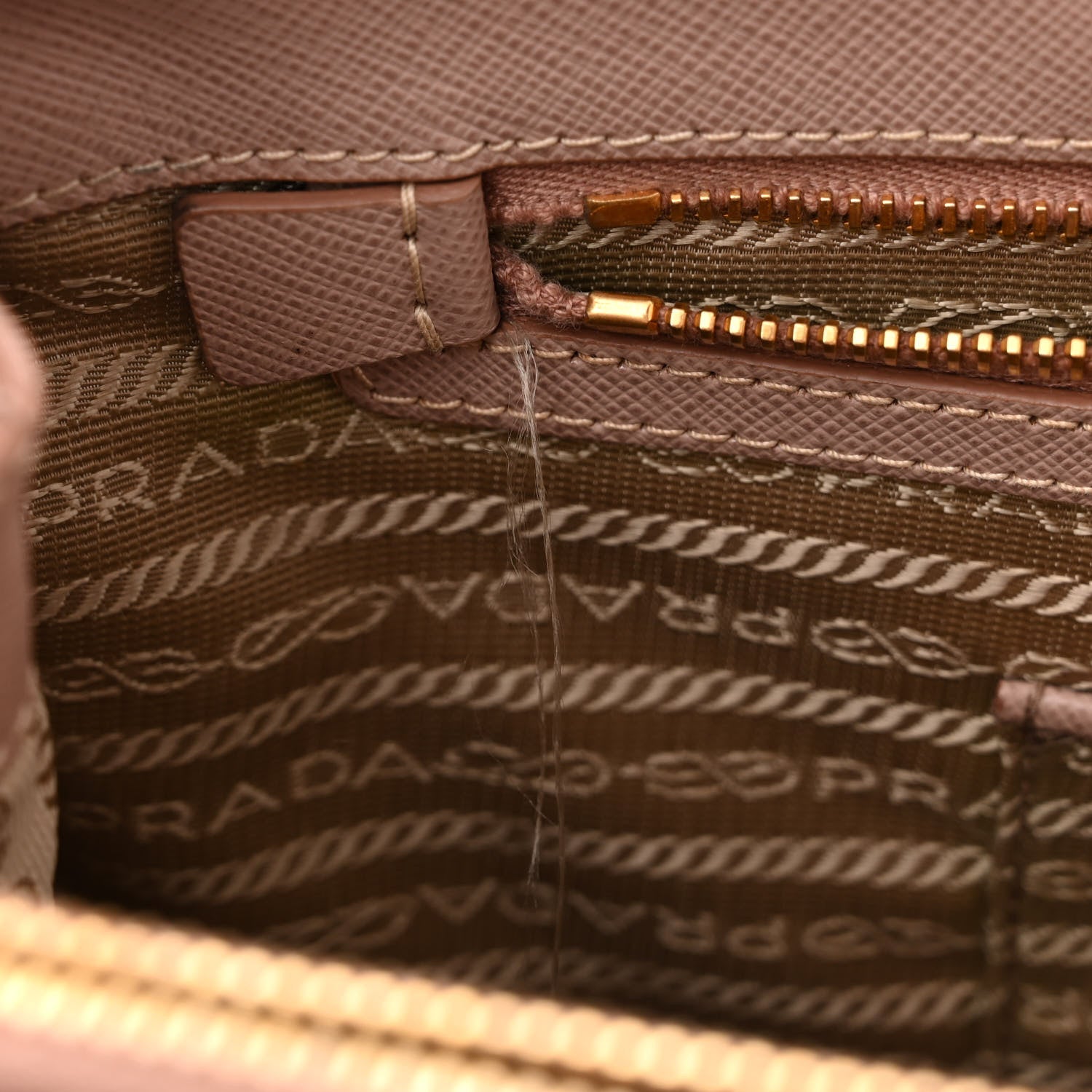 Prada Saffiano Medium Galleria Double Zip Tote Cammeo 14 of 19