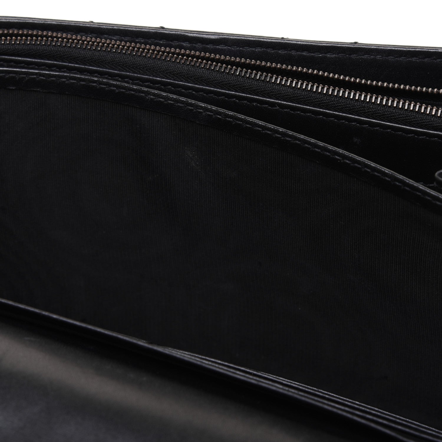 Gucci Calfskin Matelasse GG Marmont Chain Wallet Black 13 of 20