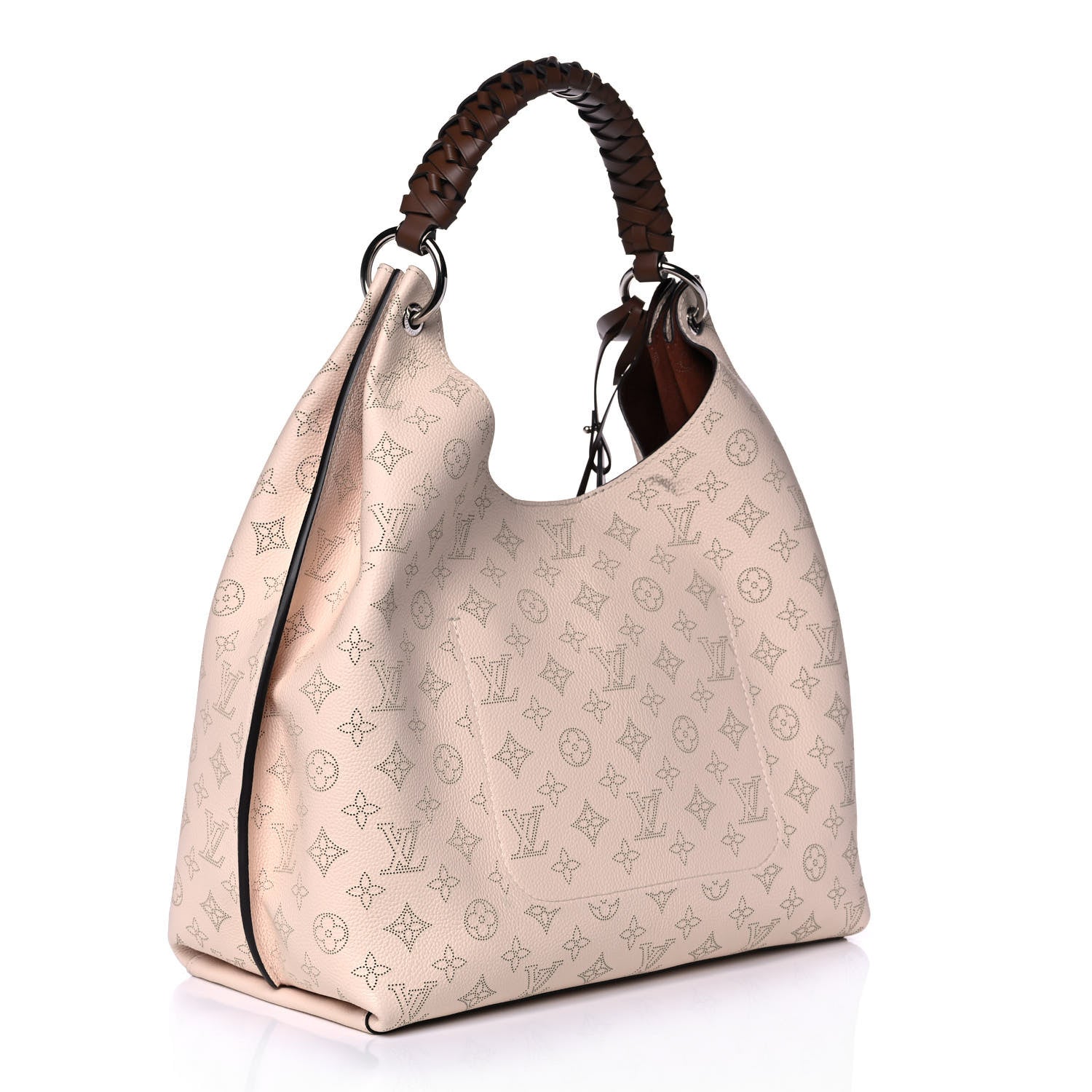 Louis Vuitton Mahina Carmel Hobo Creme 3 of 10