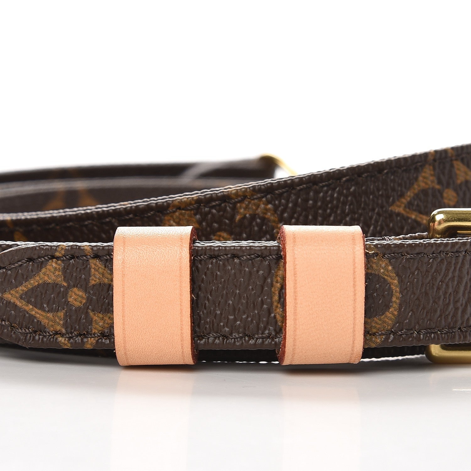 Louis Vuitton Monogram 16mm Adjustable Shoulder Strap 3 of 3