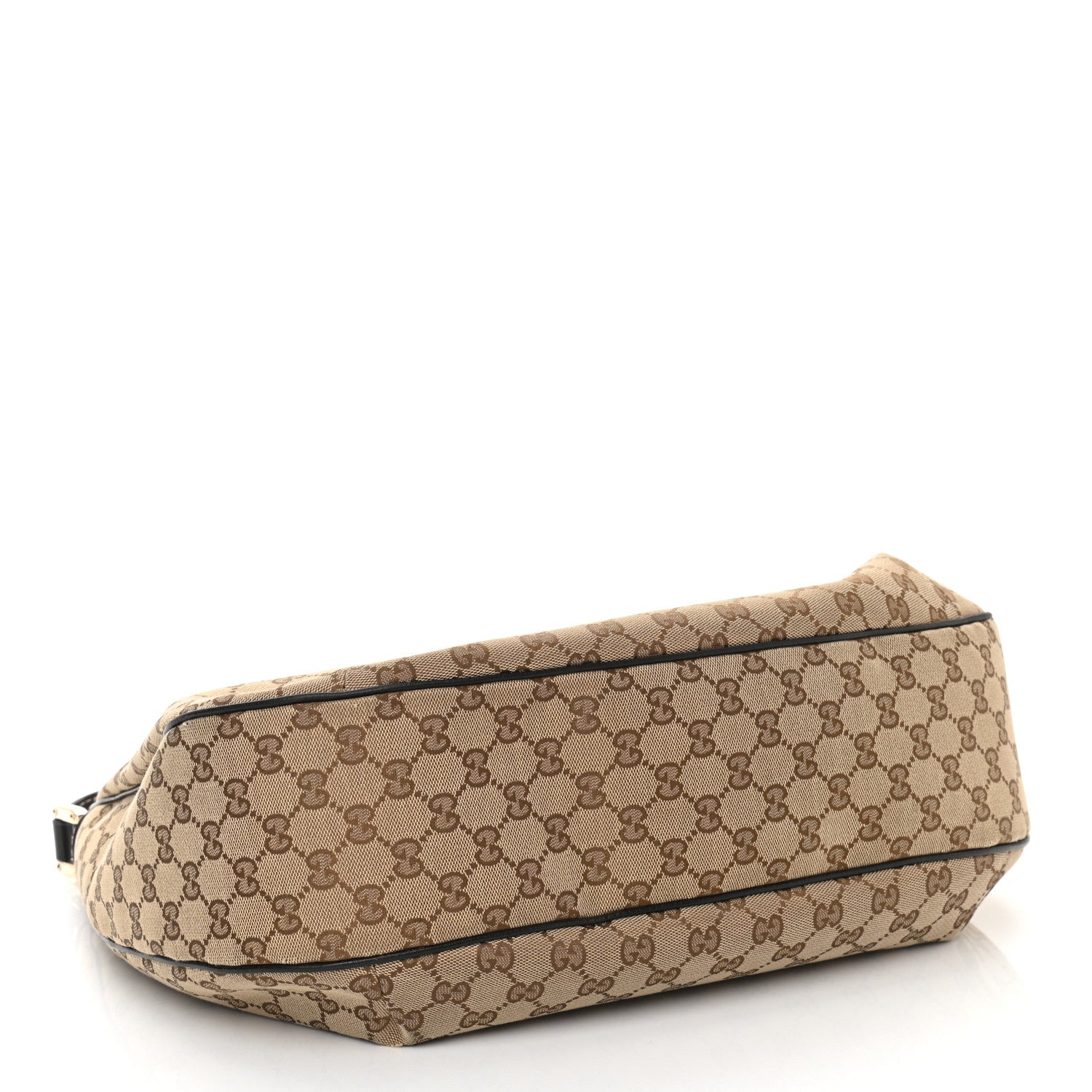 Gucci Monogram Large New Ladies Web Hobo Dark Brown 4 of 12
