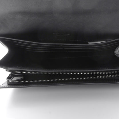 Bottega Veneta Nappa Intrecciato Continental Flap Wallet Nero Black 5 of 9