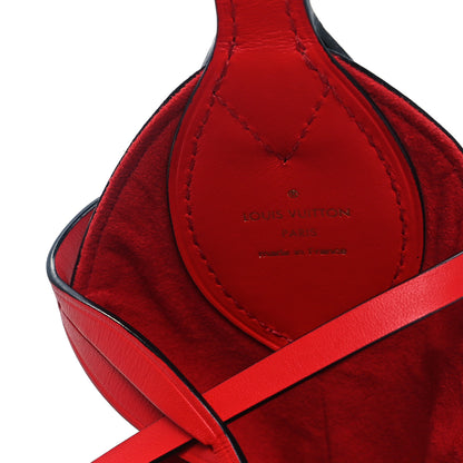 Louis Vuitton Monogram Flower Hobo Coquelicot 6 of 9