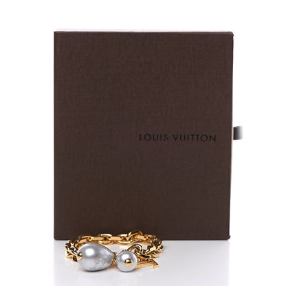 Louis Vuitton Damier Monogram Pearl Bracelet 4 of 4
