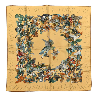 Hermes Silk Carre L’Intrus 90 Scarf 1 of 6