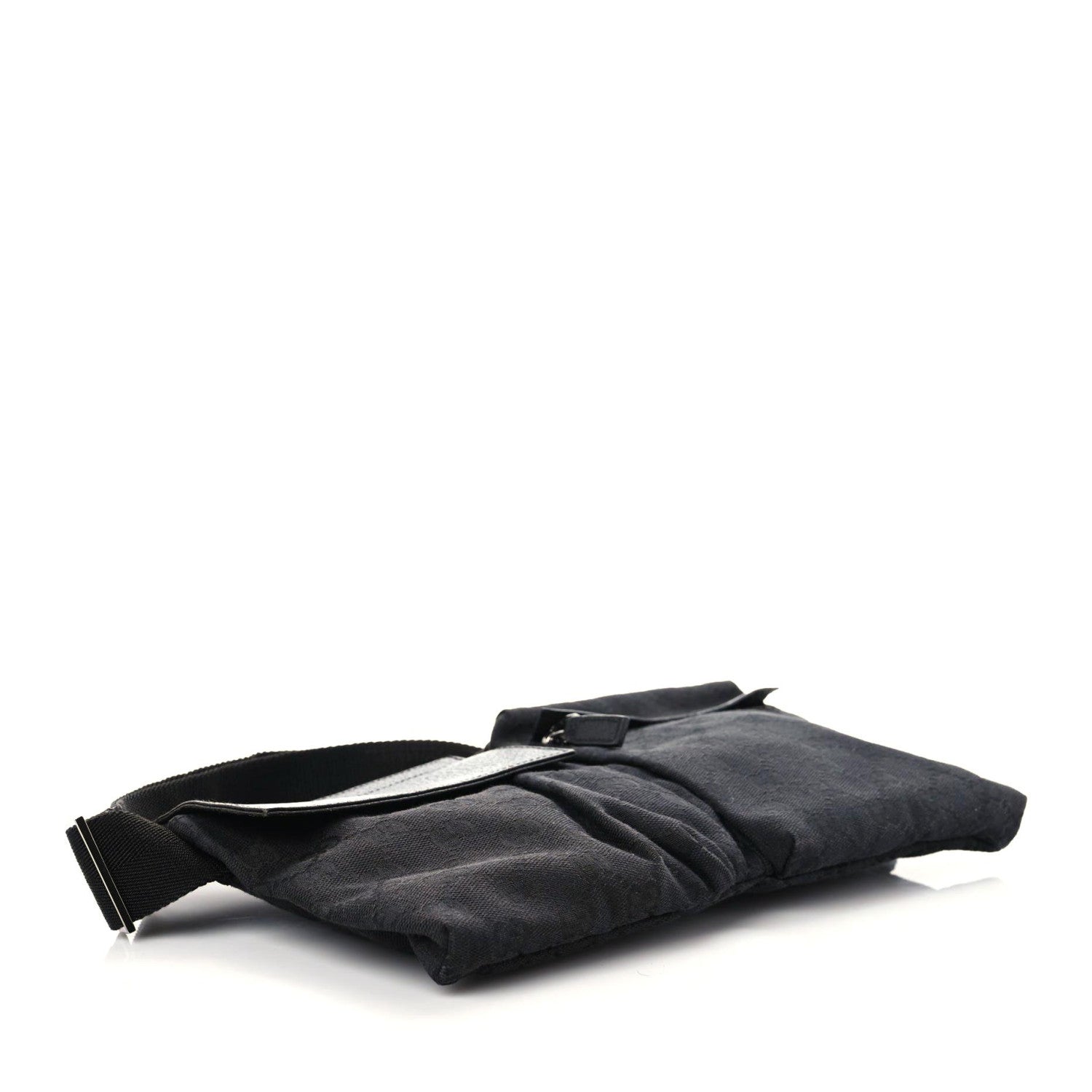 Gucci GG Monogram Double Pocket Belt Bag Black 4 of 11