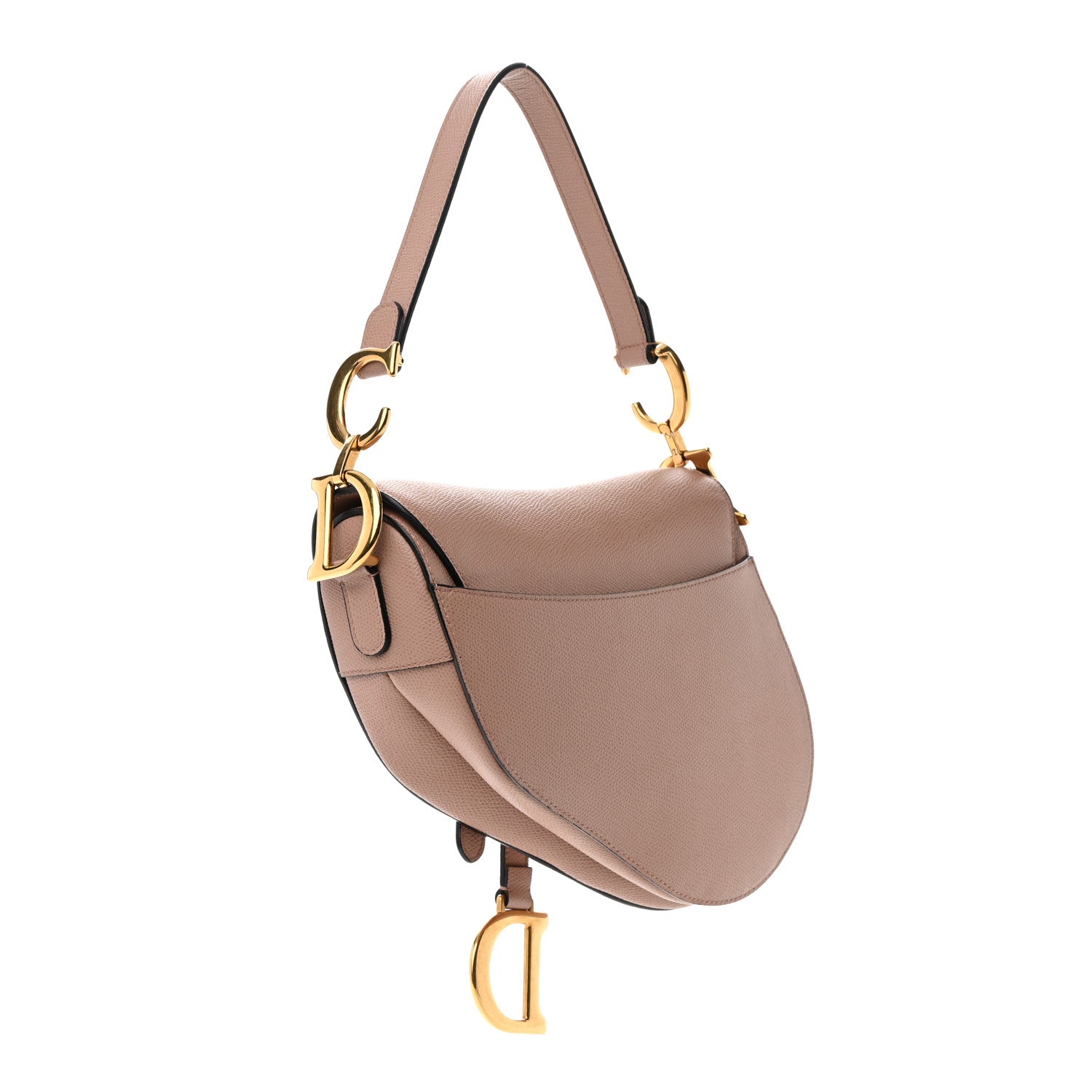 Christian Dior Grained Calfskin Saddle Bag Fard 3 of 14