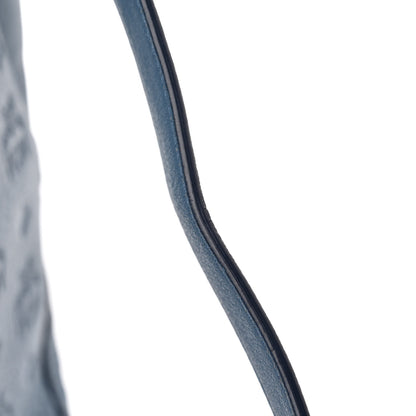 MCM Calfskin Ottomar Monogram Large Klara Hobo Luft Blue 13 of 16